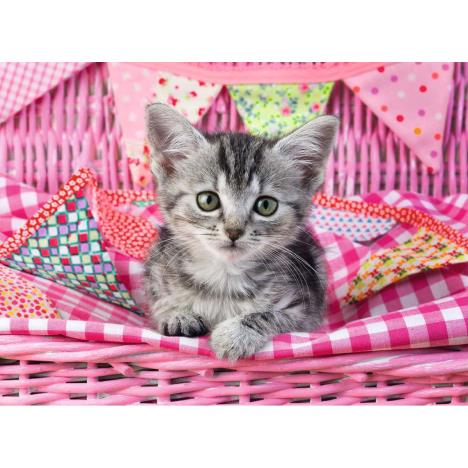 Cute Kitty XXL 100pc Jigsaw Puzzle Extra Image 1
